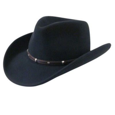 Bailey Wind River Black Felt Hat - Crushable & Stylish - Korvel