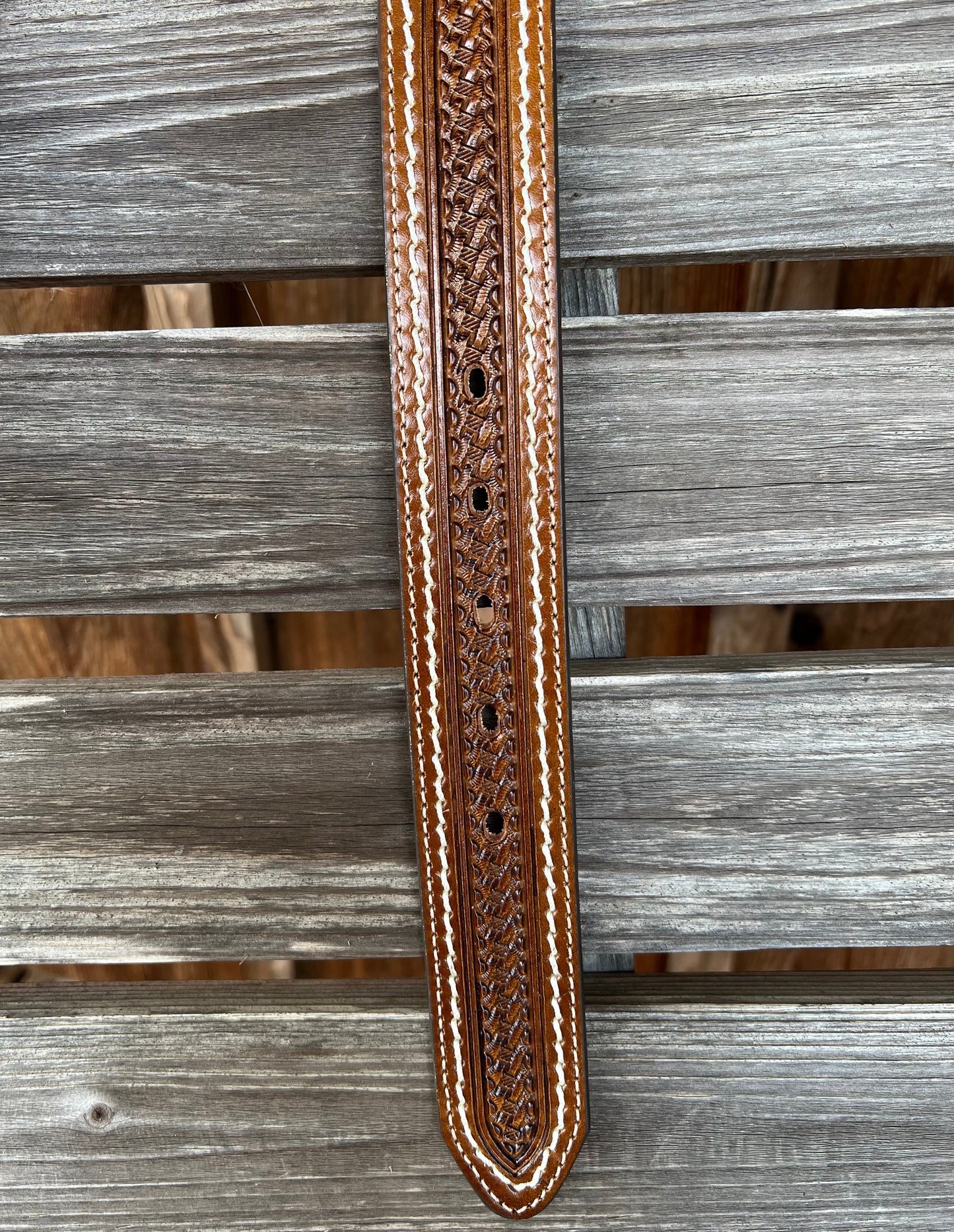 Tony Lama Men's 1.5" Cross Creek Belt - Stylish Western Accessory - Korvel