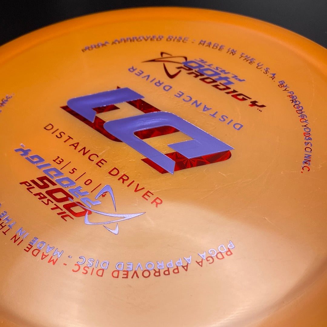Prodigy D1 Double Stamp Disc Golf Driver