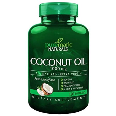 Cápsulas de Aceite de Coco - 120 Contenido por 21st Century