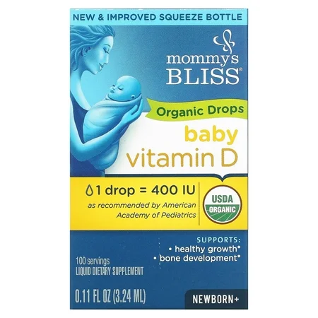 Mommy's Bliss Organic Vitamin D Drops for Infants