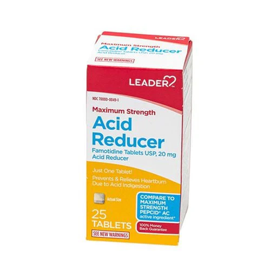 Leader Maximum Strength Acid Reducer - Famotidine 20 mg