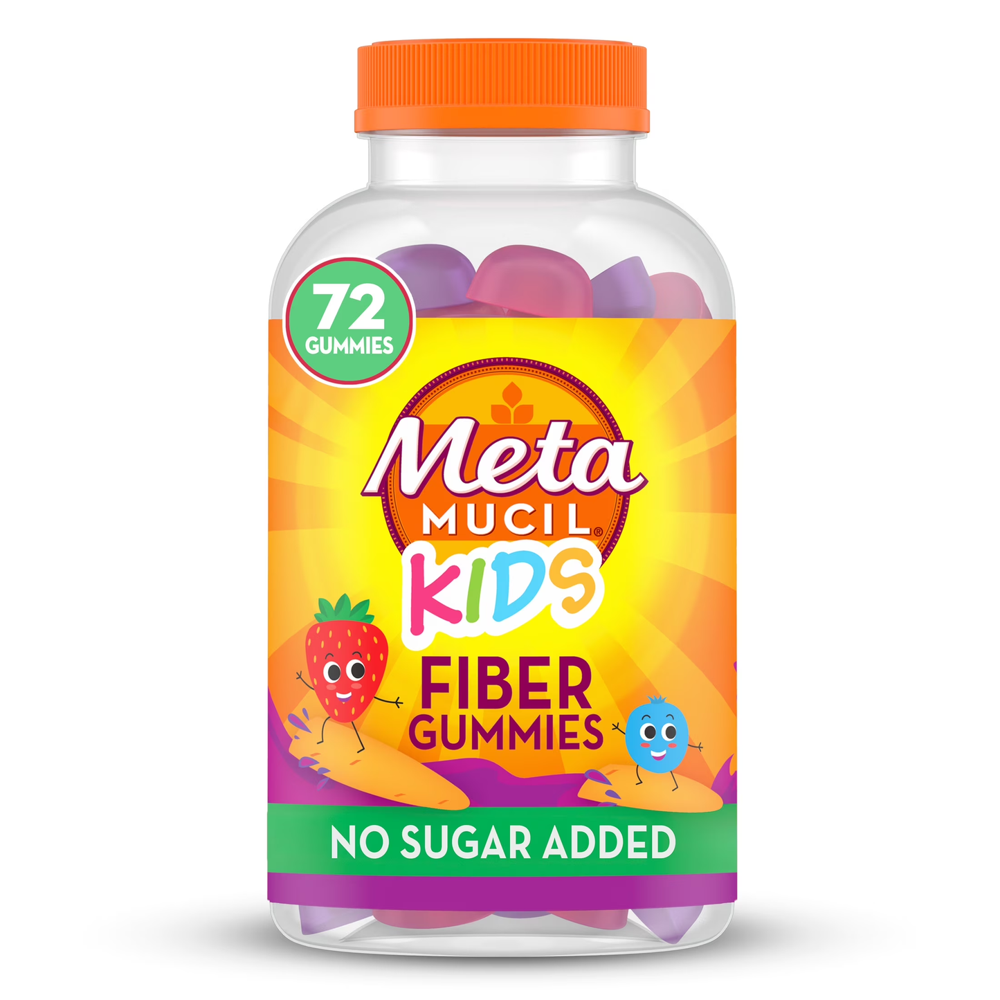 Gommes de fibre Metamucil pour enfants - Saveur fruits mélangés