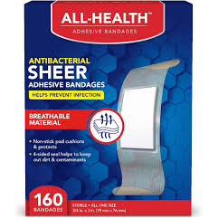 Bandages adhésifs transparents LDR® - 3/4" X 3" (100 unités)
