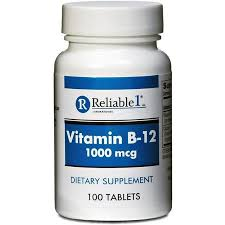 Laboratoires Reliable-1 Vitamine B-12 – 1000 mcg (100 comprimés)