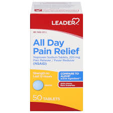 Leader™ Soulagement de la douleur toute la journée – Naproxène sodique 220 mg (90 comprimés)