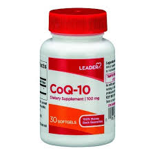 Leader® Coenzyme Q10 (CoQ10) – 100 mg (30 Gélules Molles)