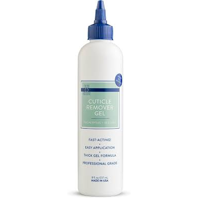 Dissolvant de Cuticules Professionnel Blue Cross – Infusé à l'Eucalyptus (8 fl oz)