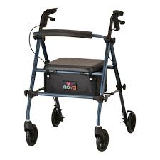 NOVA Journey Steel Rolling Walker - Modèle 4205BL