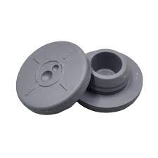 13mm Straight Plug Vial Stopper - Ultra Bromobutyl, Gray (1000 Count)