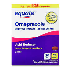 Tabletas de Omeprazol de 20 mg de liberación retardada - 28 unidades