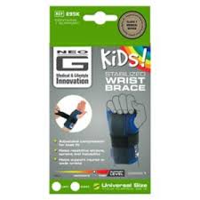 Attelle de poignet stabilisée Neo G pour enfants - Main gauche - Taille universelle