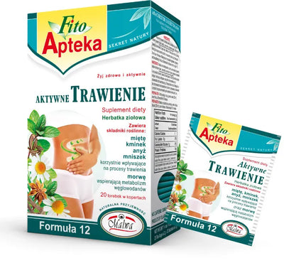 MALWA Fito Apteka Active Digestion Tea Bags - 20 Count