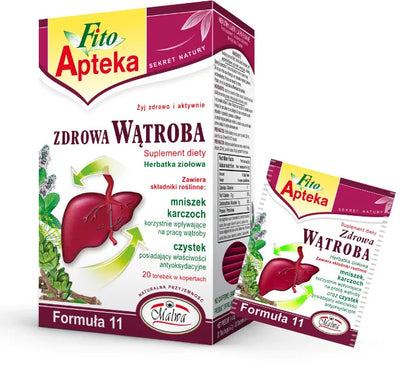 MALWA Fito Apteka Healthy Liver Tea - 20 Bags