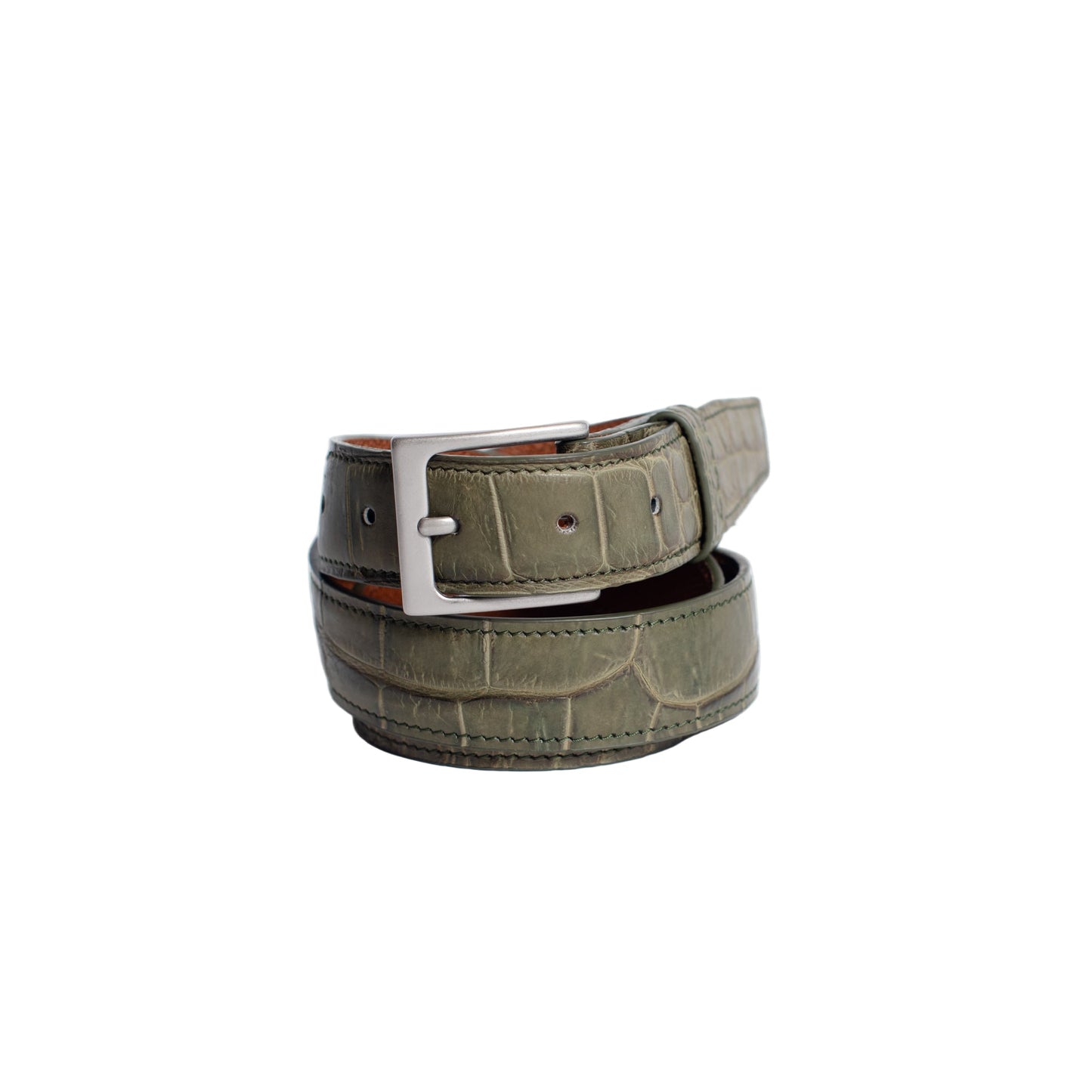 Olive Matte Full Skin Belt