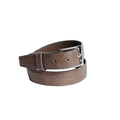Full Skin Belt in Warm Taupe