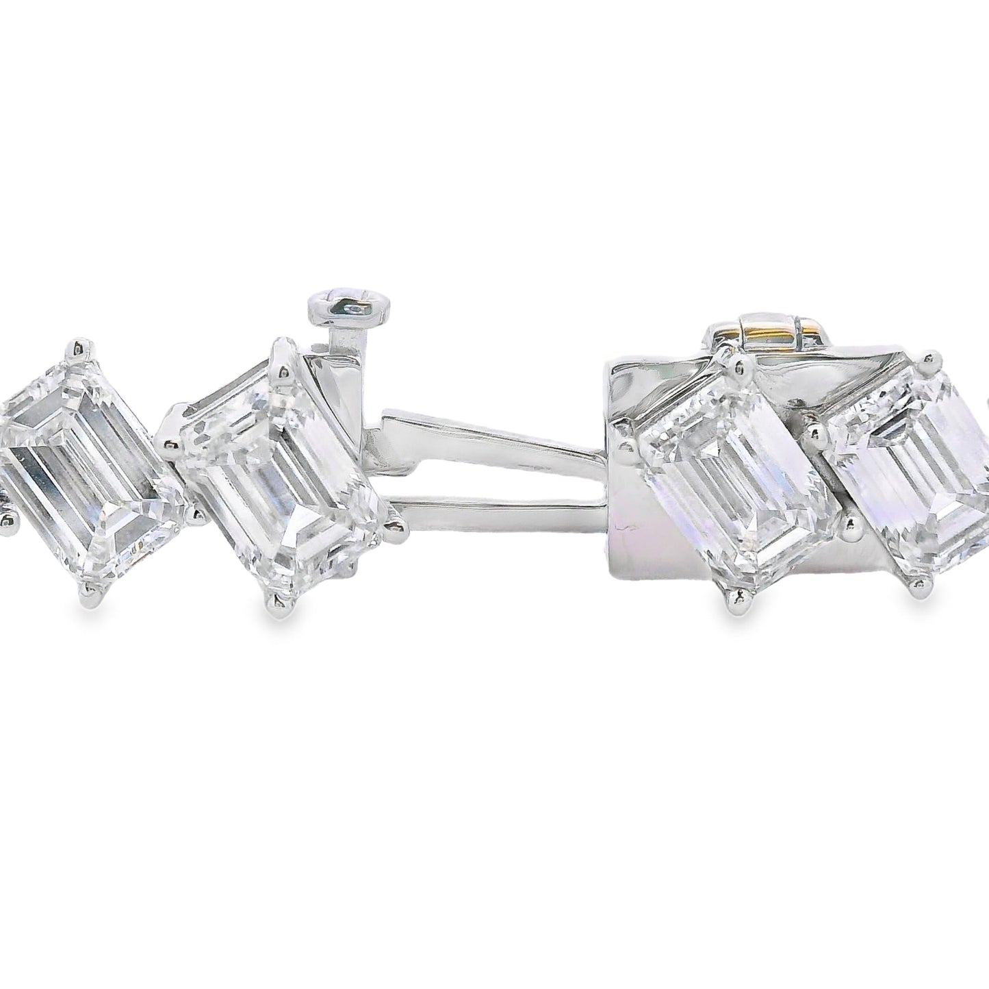 Lab Grown Diamond Tennis Bracelet in 14KT White Gold