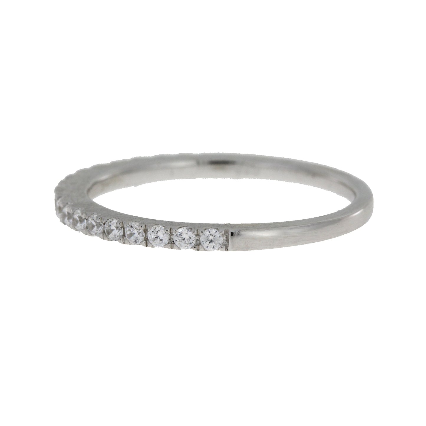 Anillo de Boda de Circonita en Plata de Ley