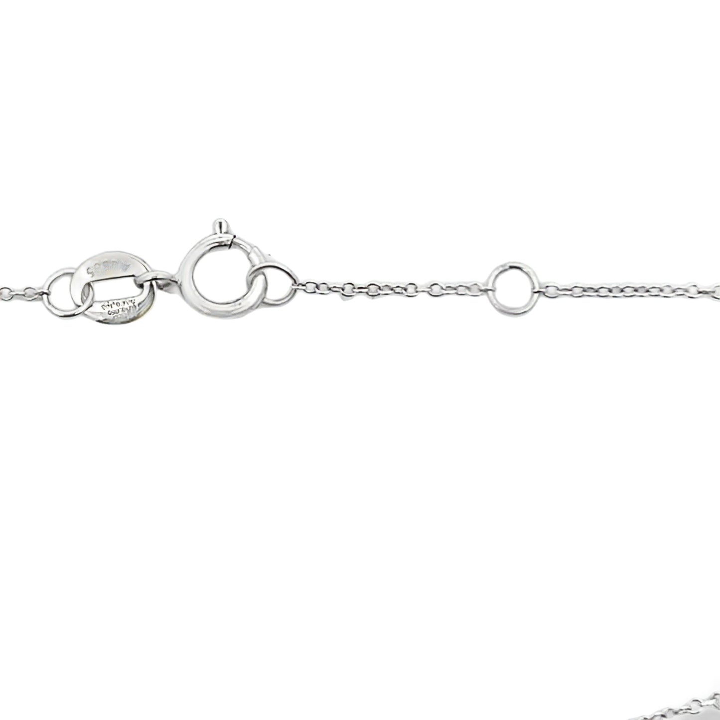 Natural Ruby and Diamond Bracelet in 14KT White Gold