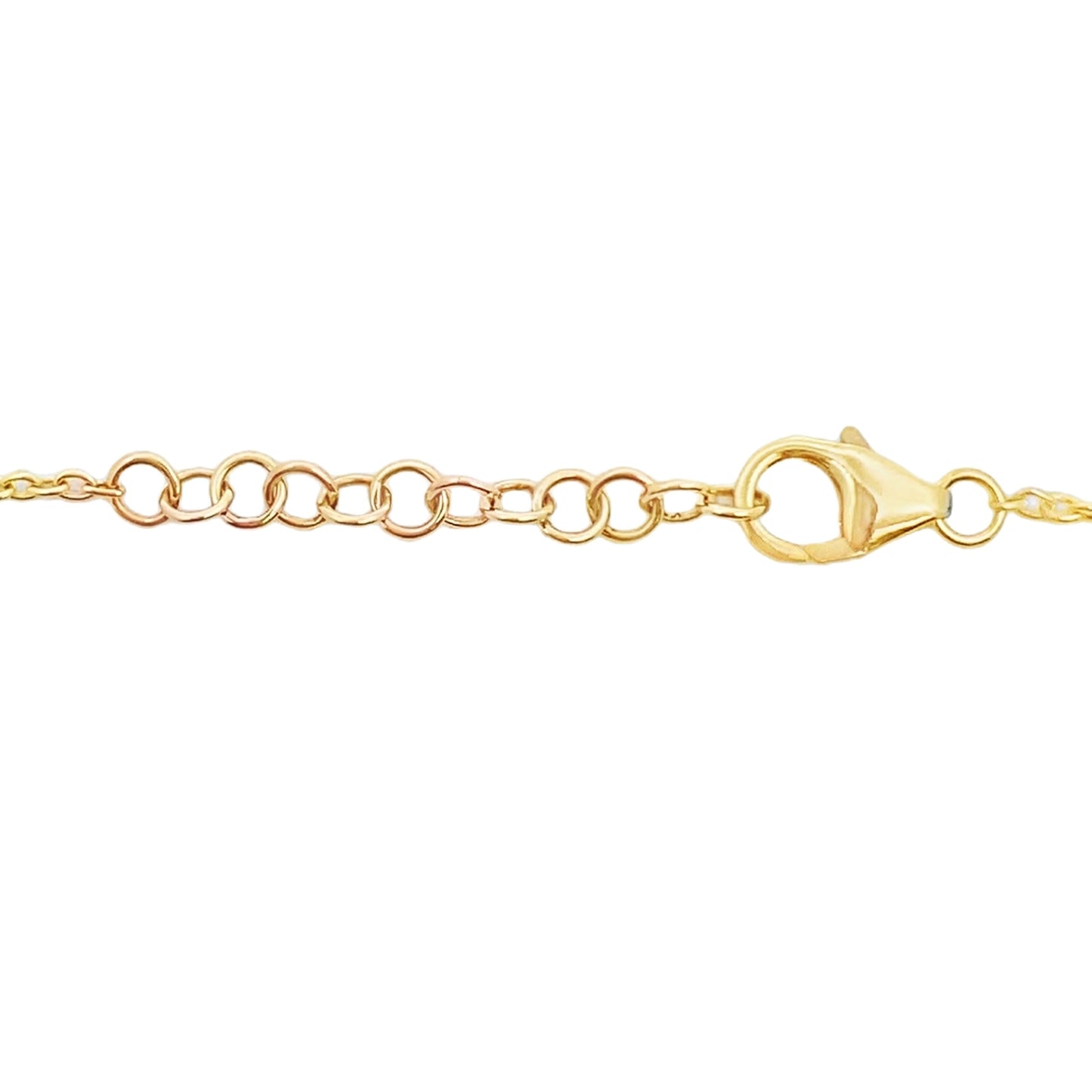 Genuine .10ct Diamond Bracelet in 14KT Yellow Gold