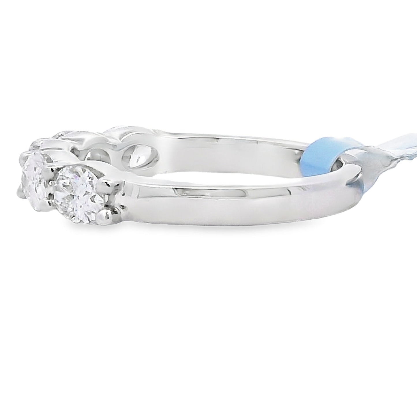 Lab Grown Diamond Wedding Band Ring in 14KT White Gold
