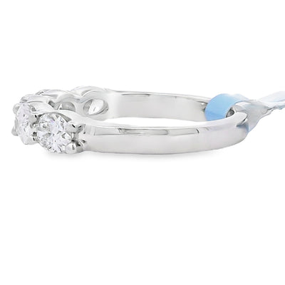 Lab Grown Diamond Wedding Band Ring in 14KT White Gold