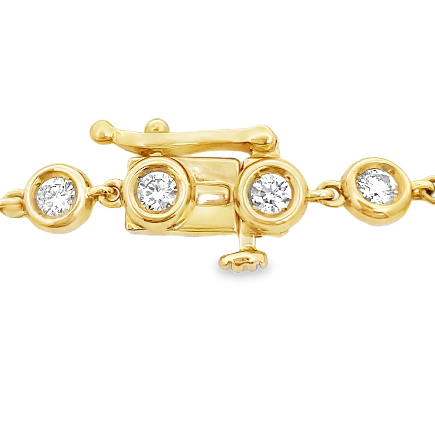 1.50ct Lab Grown Diamond Bracelet in 10KT Yellow Gold