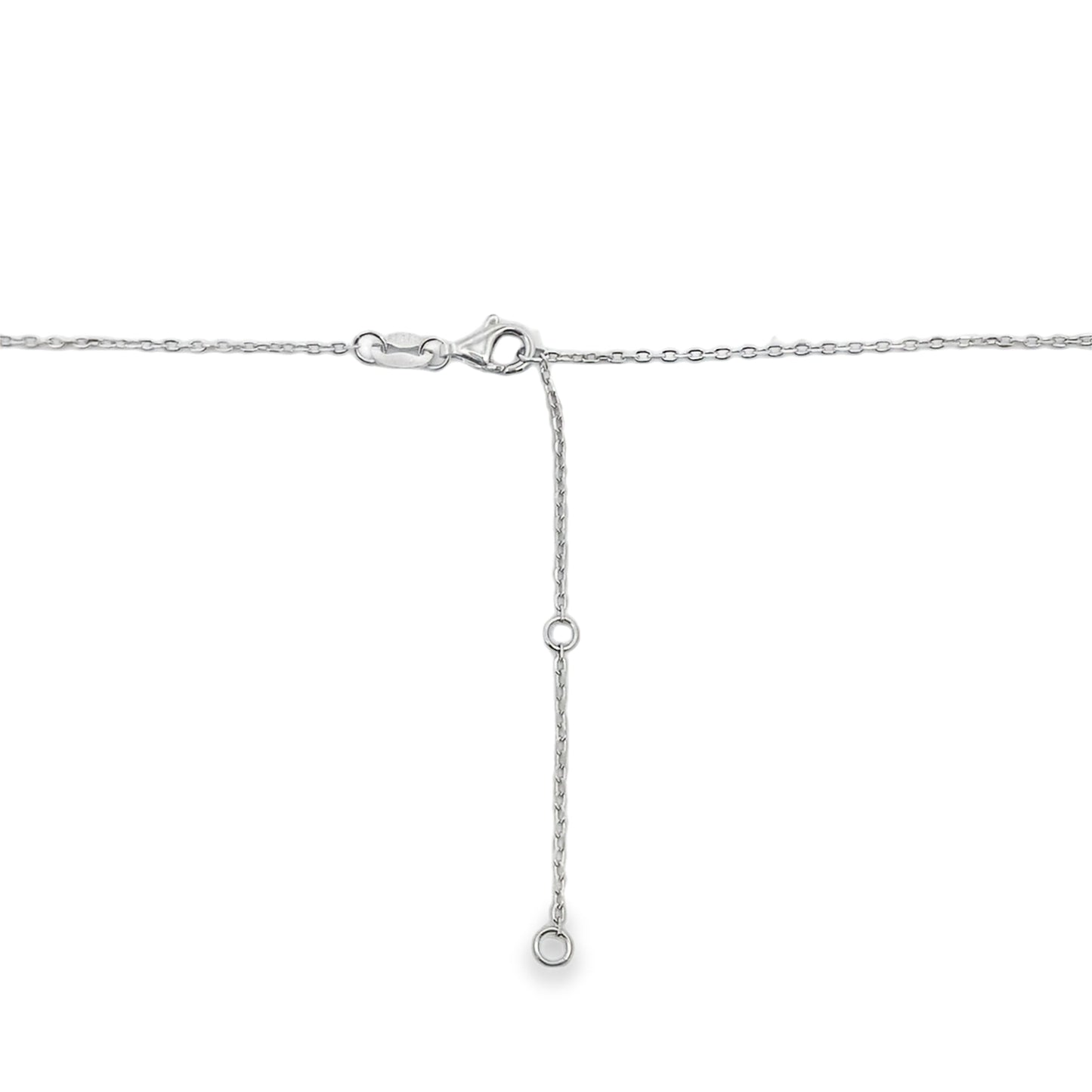 1.00ct Lab Grown Diamond Pendant in Sterling Silver