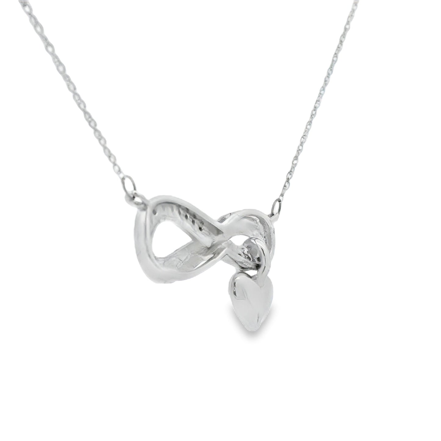 Natural Diamond Fashion Pendant in Sterling Silver