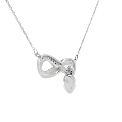 Natural Diamond Fashion Pendant in Sterling Silver