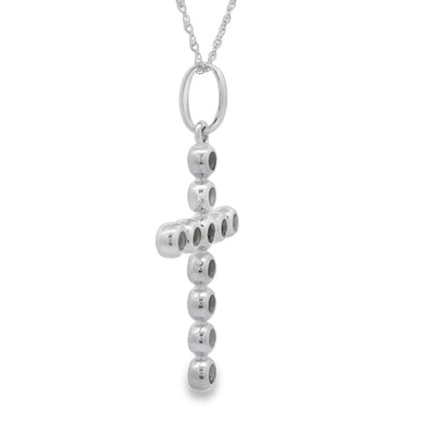 .31ct Diamond Cross Pendant in 14KT White Gold