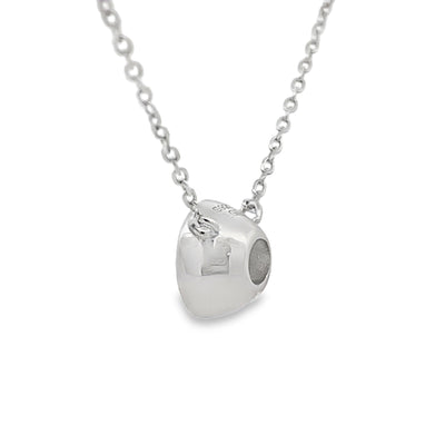 1.00ct Lab Grown Diamond Pendant in Sterling Silver
