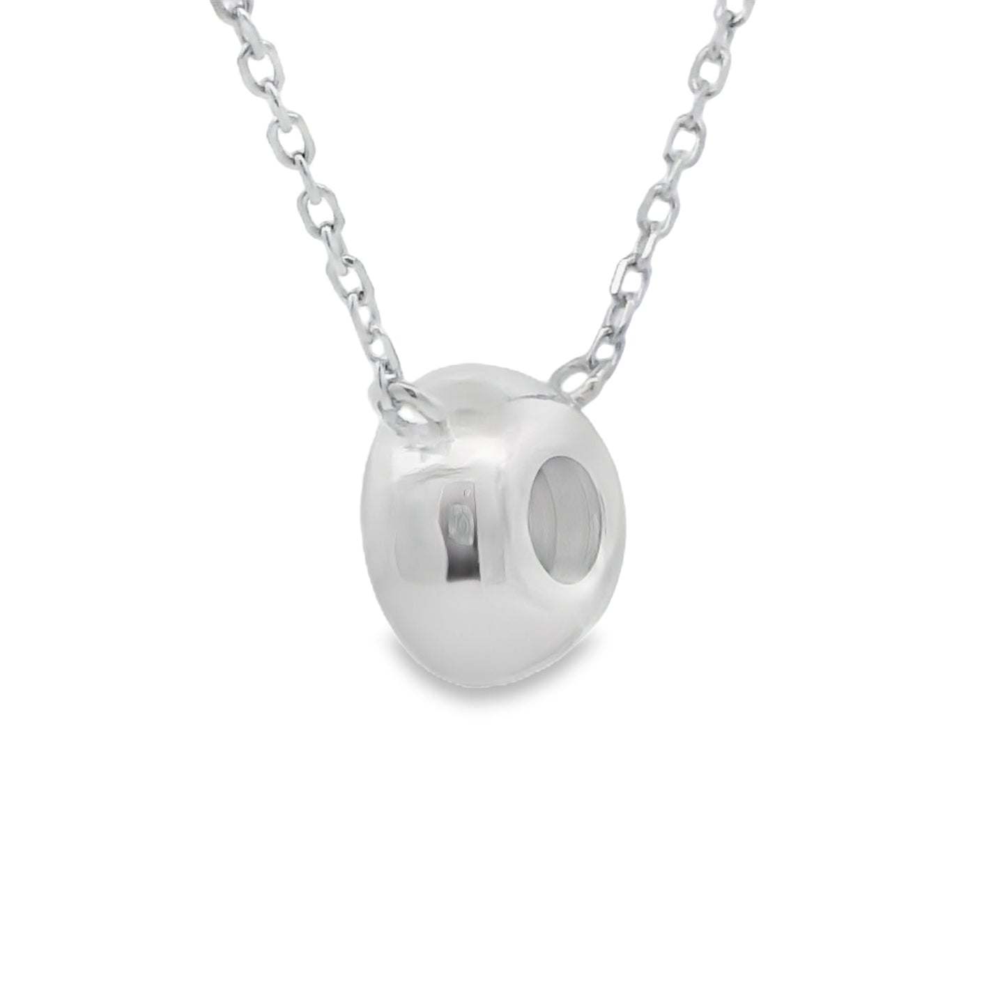 Pendentif en diamant lab grown de 0,25 ct en argent sterling