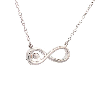 Diamond Heart Love Pendant in Sterling Silver & 14KT Gold