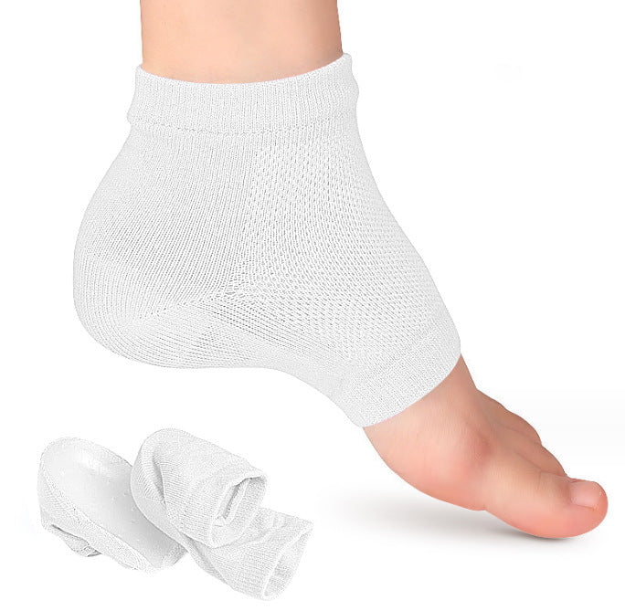 Inner sock pads men's and women's heel covers sports anti slip SEBS semi pad biomimetic thickened sock covers - Korvel