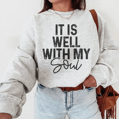 Sudadera "Está bien con mi alma"