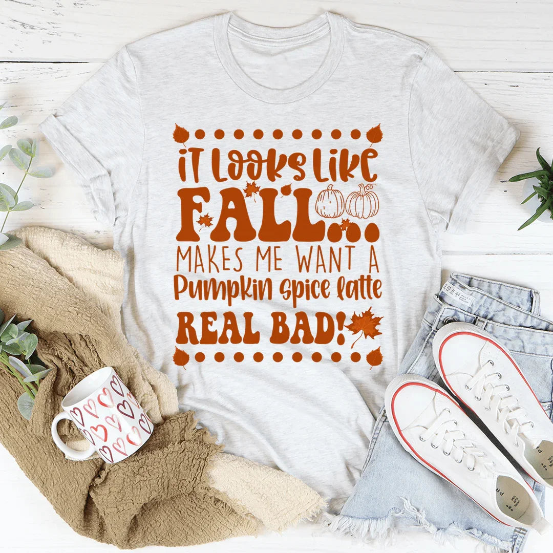 Pumpkin Spice Latte Inspired Tee - Korvel