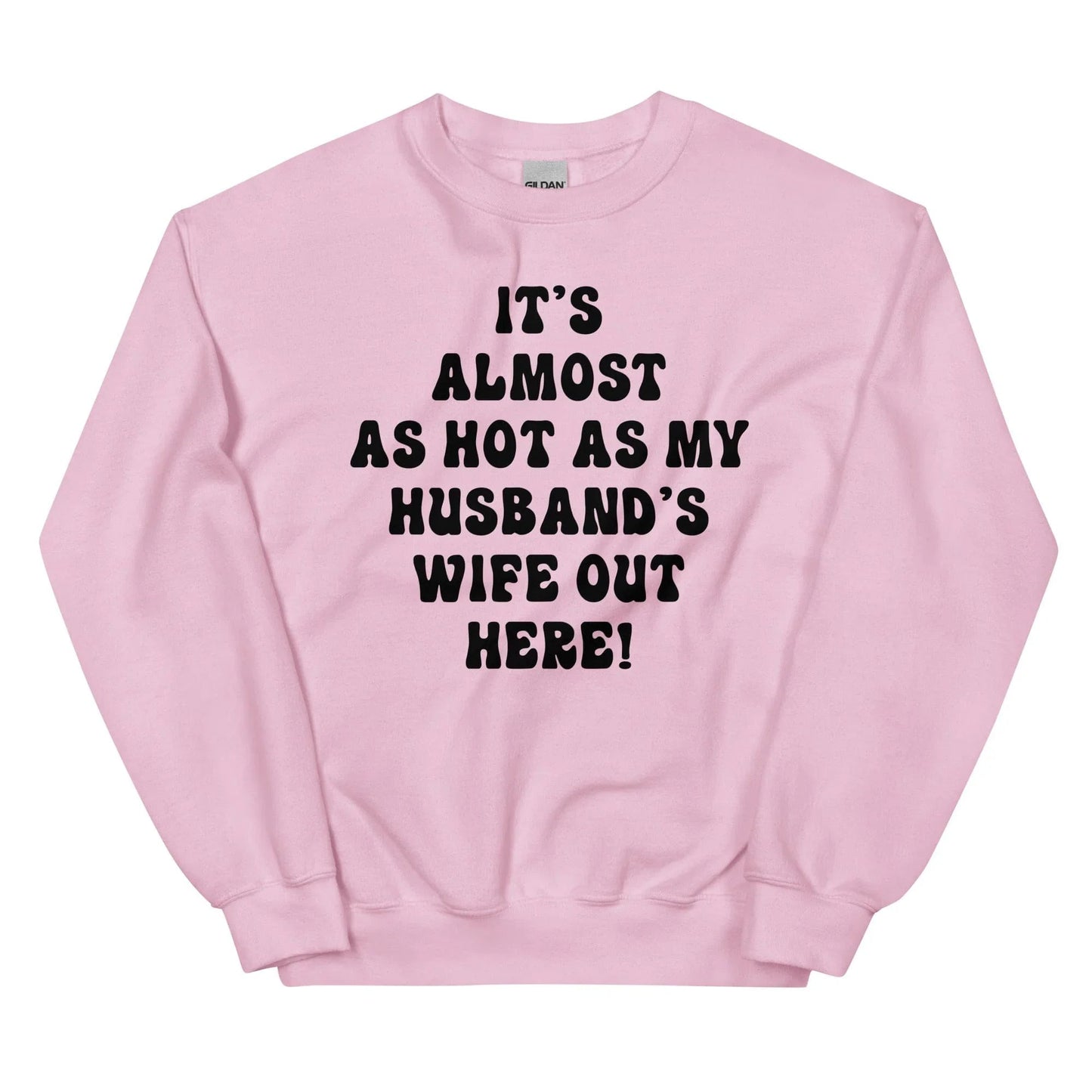 Hace casi tanto calor como la esposa de mi marido aquí fuera sudadera