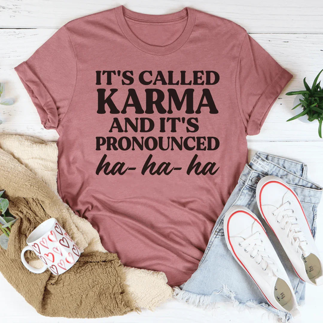 Karma Tee: Comfort Meets Style