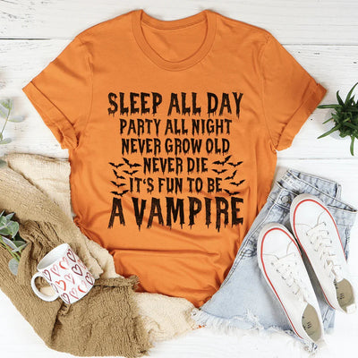 It's Fun To Be A Vampire Tee - Korvel