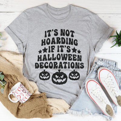 No es acaparamiento si se trata de decoraciones de Halloween.