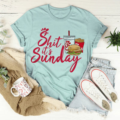 It's Sunday Chicken Tee - Korvel