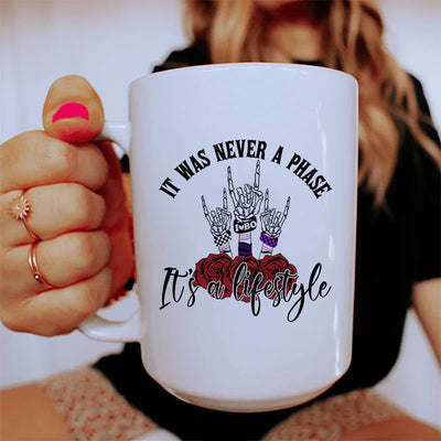 Embrace Your Emo Spirit: 15 oz Ceramic Mug - Korvel