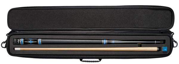 Casemaster Parallax Plus Single Cue Case - Black - Korvel