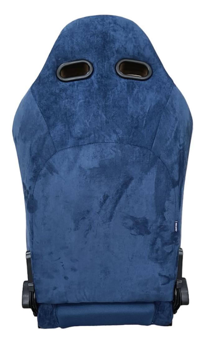 2nd Option Racing JBR1099 BL Seats - Premium Blue Suede