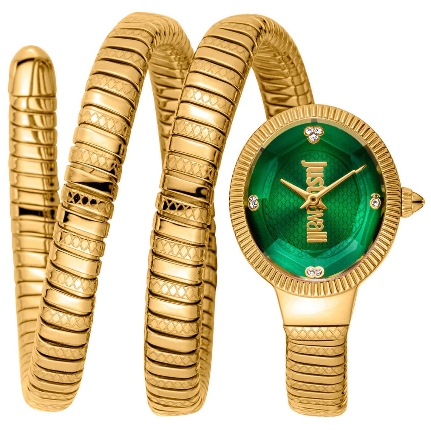 Just Cavalli Women's Signature Snake Watch