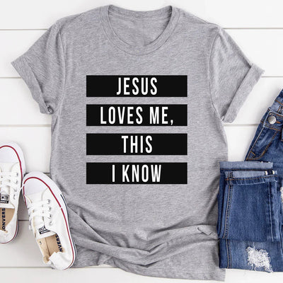 Jesus Loves Me This I Know Tee - Korvel