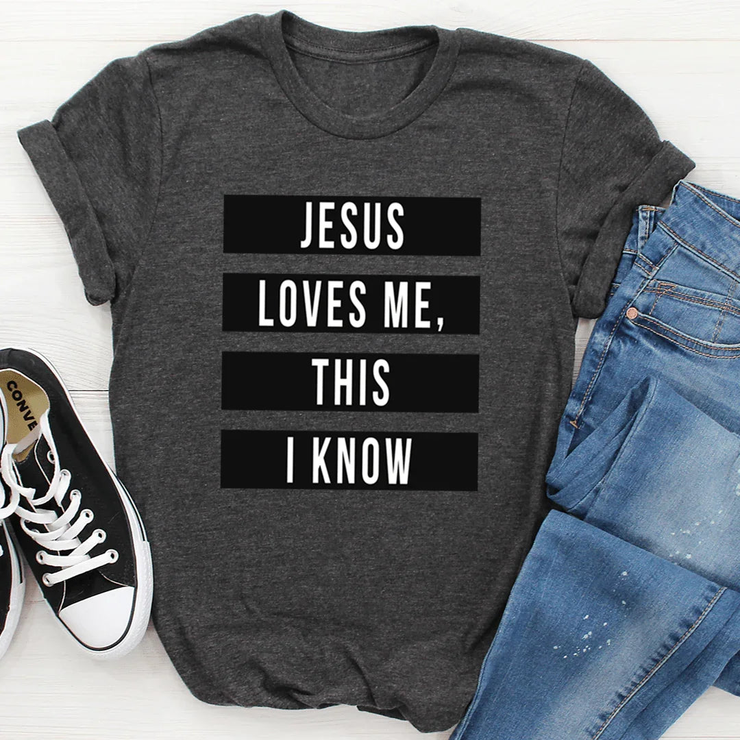 Jesus Loves Me This I Know Tee - Korvel