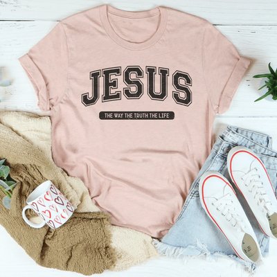 Camiseta Jesús El Camino, La Verdad, La Vida