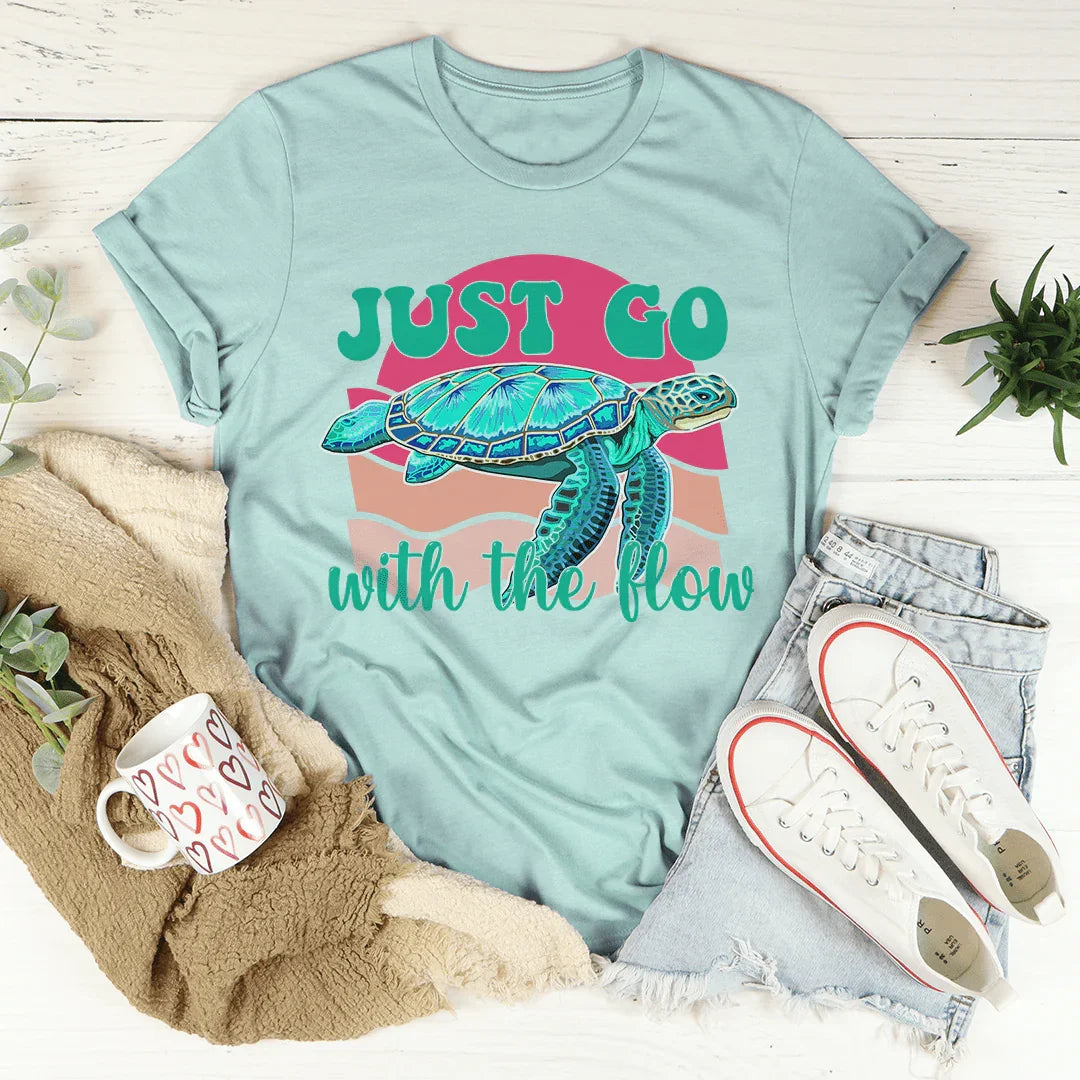 Camiseta "Simplemente déjate llevar"